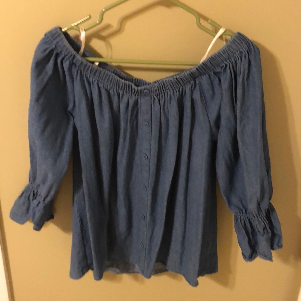 Denim shirt
